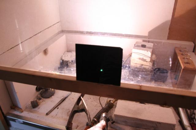 Picture of Carbon Arc test run